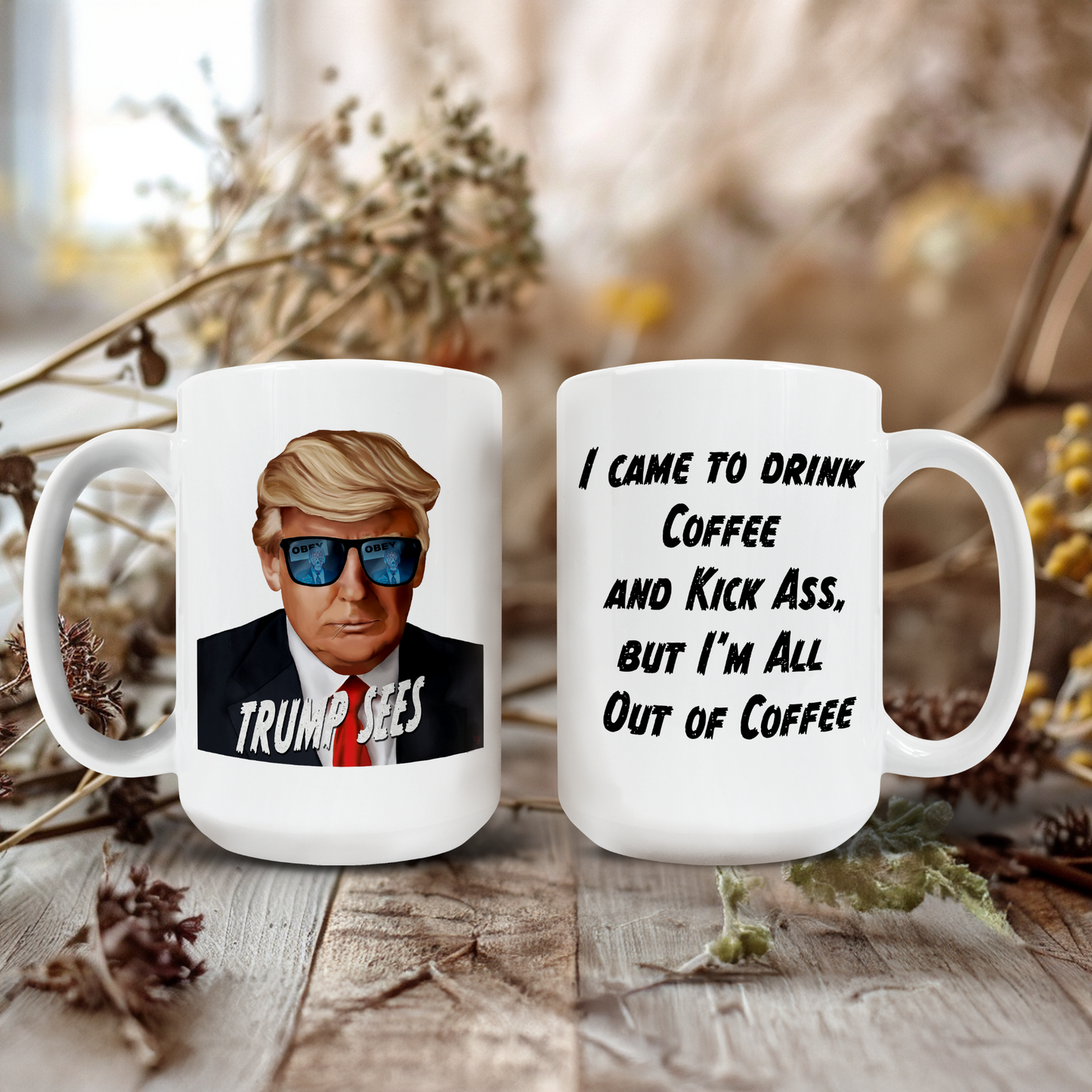 Trump Sees Mug